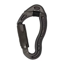 Revolver Locking Carabiner - Locksafe, Matte Grey
