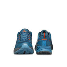 Rush Men's Trail Running Shoes - Ocean - Front/Back