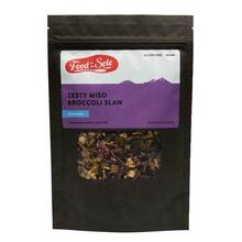 Zesty Miso Broccoli Slaw