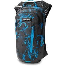 Shuttle 6L Hydration Backpack - Cyan Scribble
