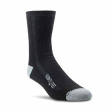 Denver Lightweight 3/4 Crew Socks - Black