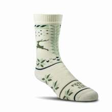 Women's Hampton Midweight Crew Socks - Natural