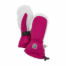 Hestra Women's Heli Mitt - Fuchsia/Off White