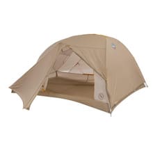Big Agnes Tiger Wall UL3 Bikepack Solution Dye Tent - Rainfly Open