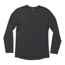Le Bent Men's Le Base 260 Midweight Crew - Dark Cloud