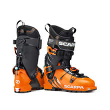 SCARPA Maestrale Alpine Touring Ski Boots - Orange/Black - Pair