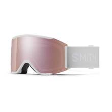 Smith Squad MAG Goggles - White Vapor || ChromaPop Everyday Rose Gold Mirror