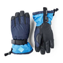 Hestra Kids' Gauntlet CZone Jr. Glove - Dark Navy/Sky Blue