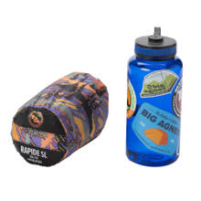 Big Agnes Rapid SL Insulated Sleeping Pad - Regular Alpenglow Packed