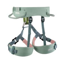 Petzl MACCHU Climbing Harness - Jade Green Back
