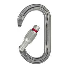 Petzl OK SCREW-LOCK Carabiner - Open Gate