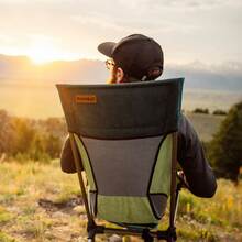 Eureka Tagalong Comfort Camp Chair - Outside