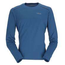 Rab Force Long Sleeve Tee - Nightfall Blue