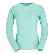 Rab Women's Force Long Sleeve Tee - Meltwater