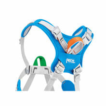 Petzl OUISTITI Kids' Climbing Harness - Shoulder Loop Detail