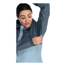 Women's Downpour Eco Jacket - Orion Blue/Citadel - Vents