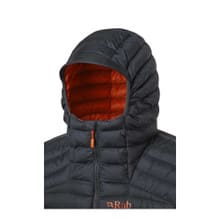 Rab Men's Cirrus Alpine Jacket - Beluga - Hood
