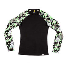 Wild Rye Evie Raglan - Chonky Floral Black