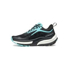 SCARPA Women's Golden Gate ATR GTX Running Shoe - Black/Aruba Blue - Side