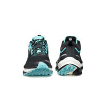 SCARPA Women's Golden Gate ATR GTX Running Shoe - Black/Aruba Blue - Front/Back