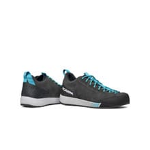 SCARPA Men's Gecko Approach Shoe - Shark/Azure - Pair