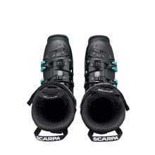 SCARPA Women's 4-Quattro SL Ski Boot - Black/Lagoon - Pair