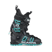 SCARPA Women's 4-Quattro SL Ski Boot - Black/Lagoon - Main