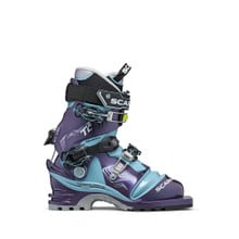 SCARPA Women's T2 Eco Telemark Ski Boot - Bourgogne/Polar Blue - Main