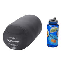 Big Agnes Anthracite 20 Sleeping Bag - Packed