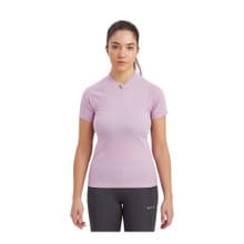 Montane Women's Dart Nano Lite Zip T Running Shirt - On Model