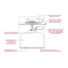 Primus Essential Trail Stove - Diagram