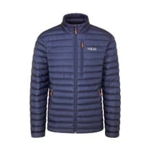 Microlight Down Jacket - Deep Ink/Marmalade - Main