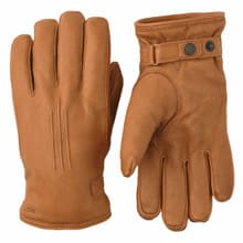 Deerskin Lambsfur Glove - Cork