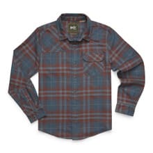 Howler Brothers Harker's Flannel Shirt - Kempton Plaid : Dark Slate