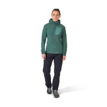 Rab Tecton Hoody - Green Slate - Model