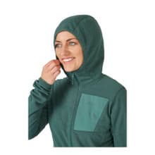 Rab Tecton Hoody - Green Slate - Hood