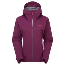 Rab Downpour Light Women's Jacket - Mulberry