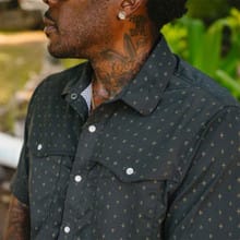 Howler Brothers Open Country Tech Shirt - Collar