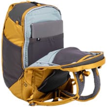 NEMO Vantage 40L Endless Promise Everyday Adventure Daypack - Chai Open