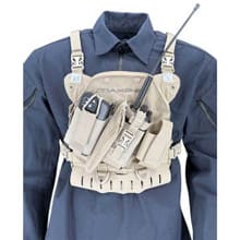 LS-1 Response Radio Chest Harness - Desert Tan