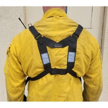 Coaxsher RCH-1 Chief Radio Chest Harness - Back
