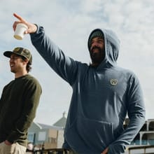 Howler Brothers Palo Duro Fleece Hoodie - lifestyle