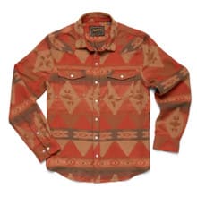 Howler Brothers Sheridan Flannel - Terracotta