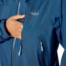 Downpour Mountain Waterproof - Tempest Blue - Zippered Chest Pocket