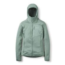 Wms Ascendor Hoody - Dark Fig Green - Main