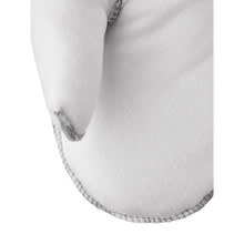 Heli Ski Liner Mitt - Off White - Palm