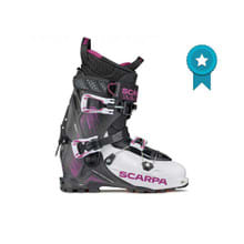 SCARPA Women's Gea RS Alpine Touring Ski Boot - White/Black/Rouge - Main