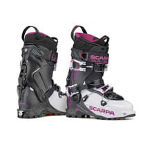 SCARPA Women's Gea RS Alpine Touring Ski Boot - White/Black/Rouge - Side