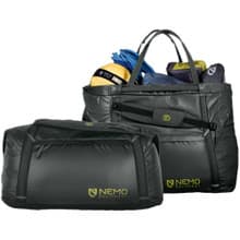 NEMO Double Haul Convertible Duffel 100L - Black Top & Duffel