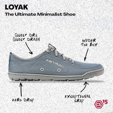 Astral Loyak W's Water Shoe Features